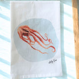 Squid Flour Sack Towel