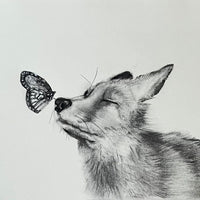 Butterfly Kiss for sweet Fox